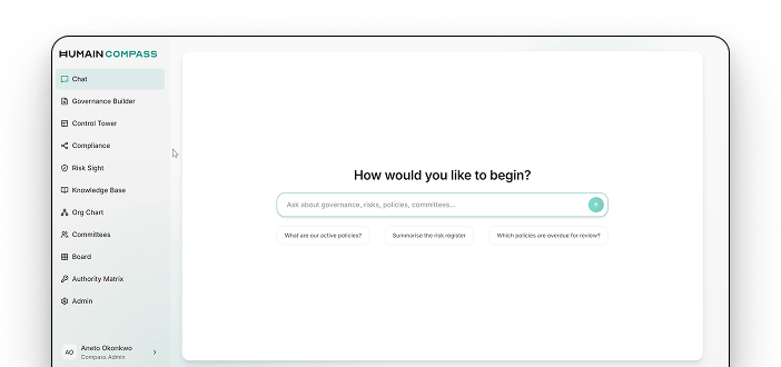 Risk Sight product screen