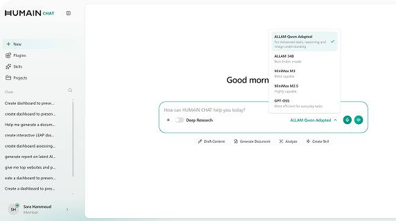 Chat Enterprise interface
