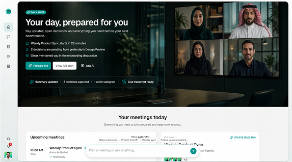Chat Enterprise interface